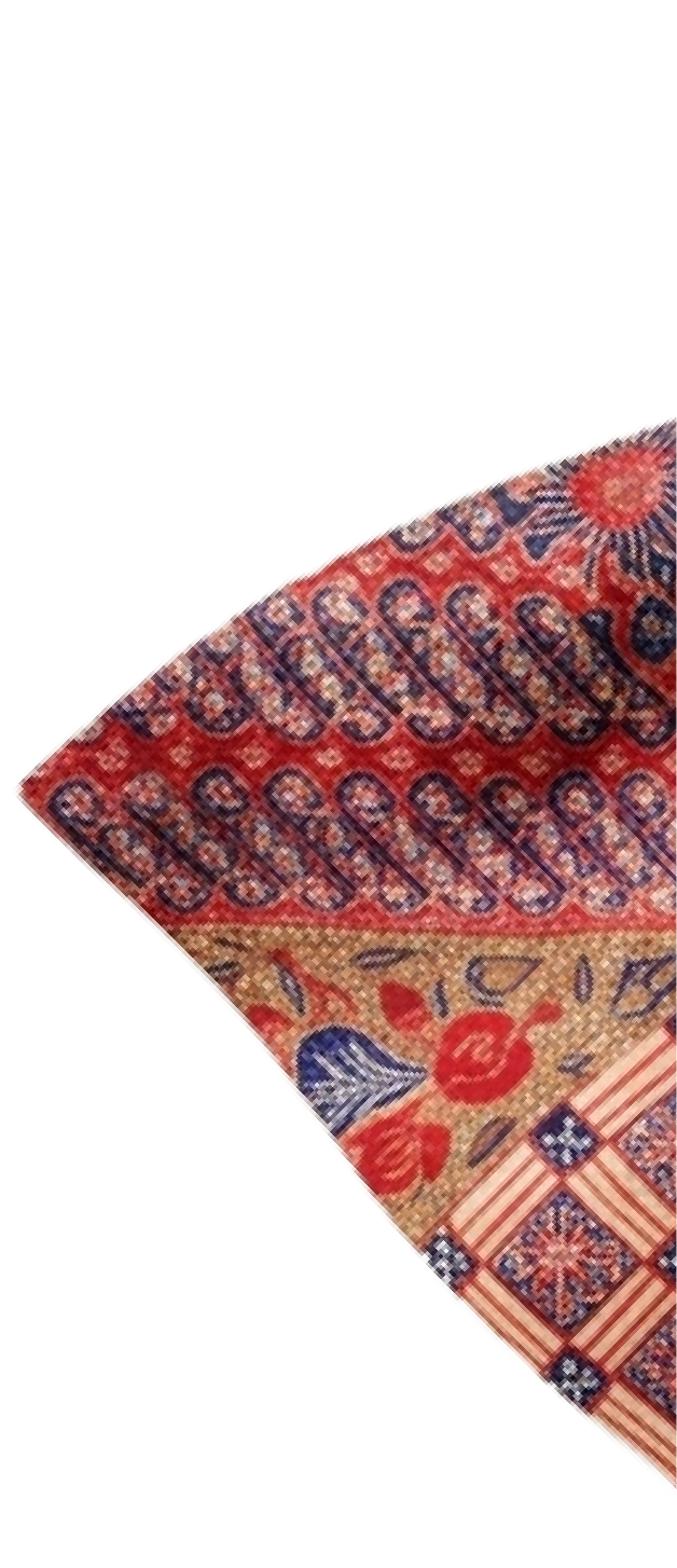 Batik Fabric Accent